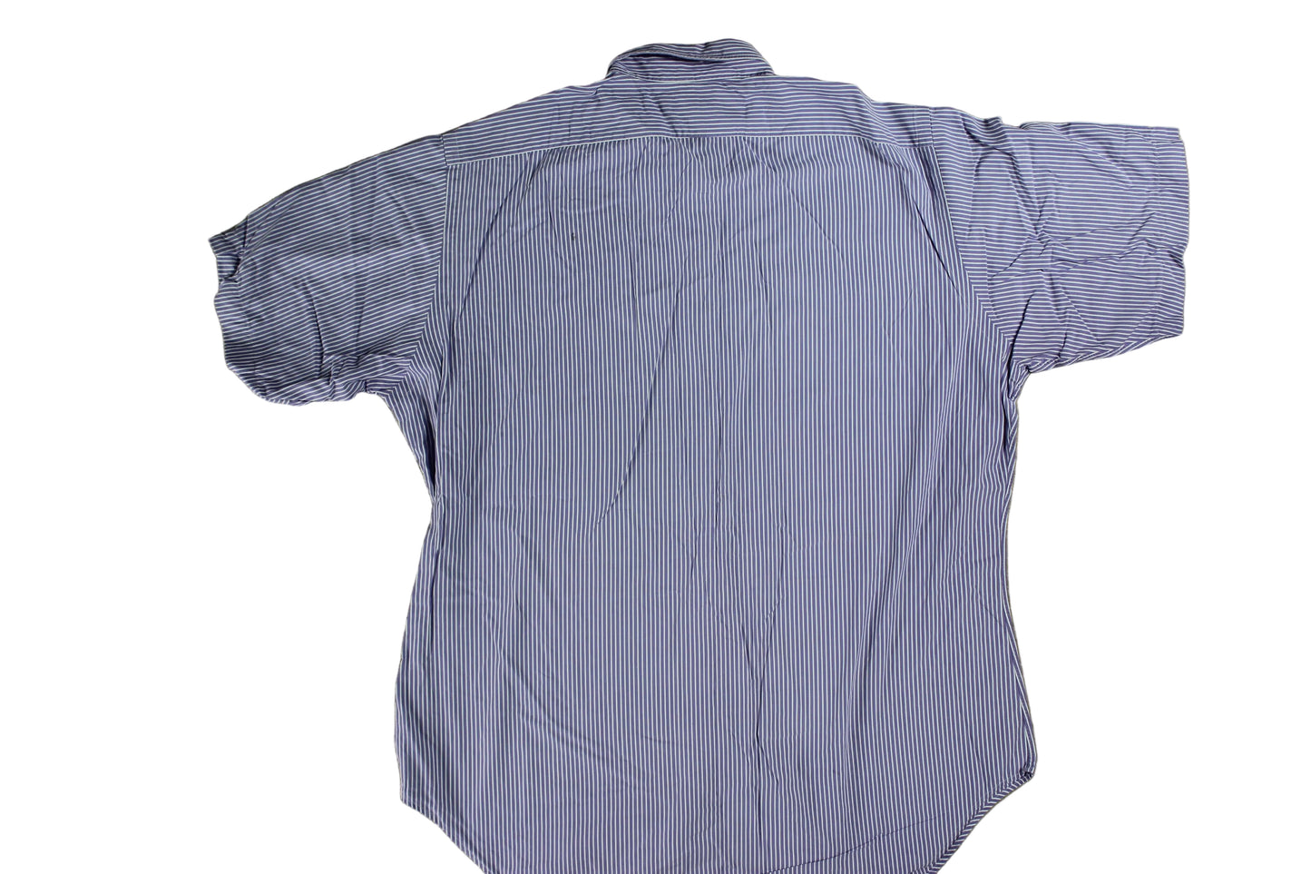 Pre-Loved Polo by Ralph Lauren Stipe Purple Shirt - XL