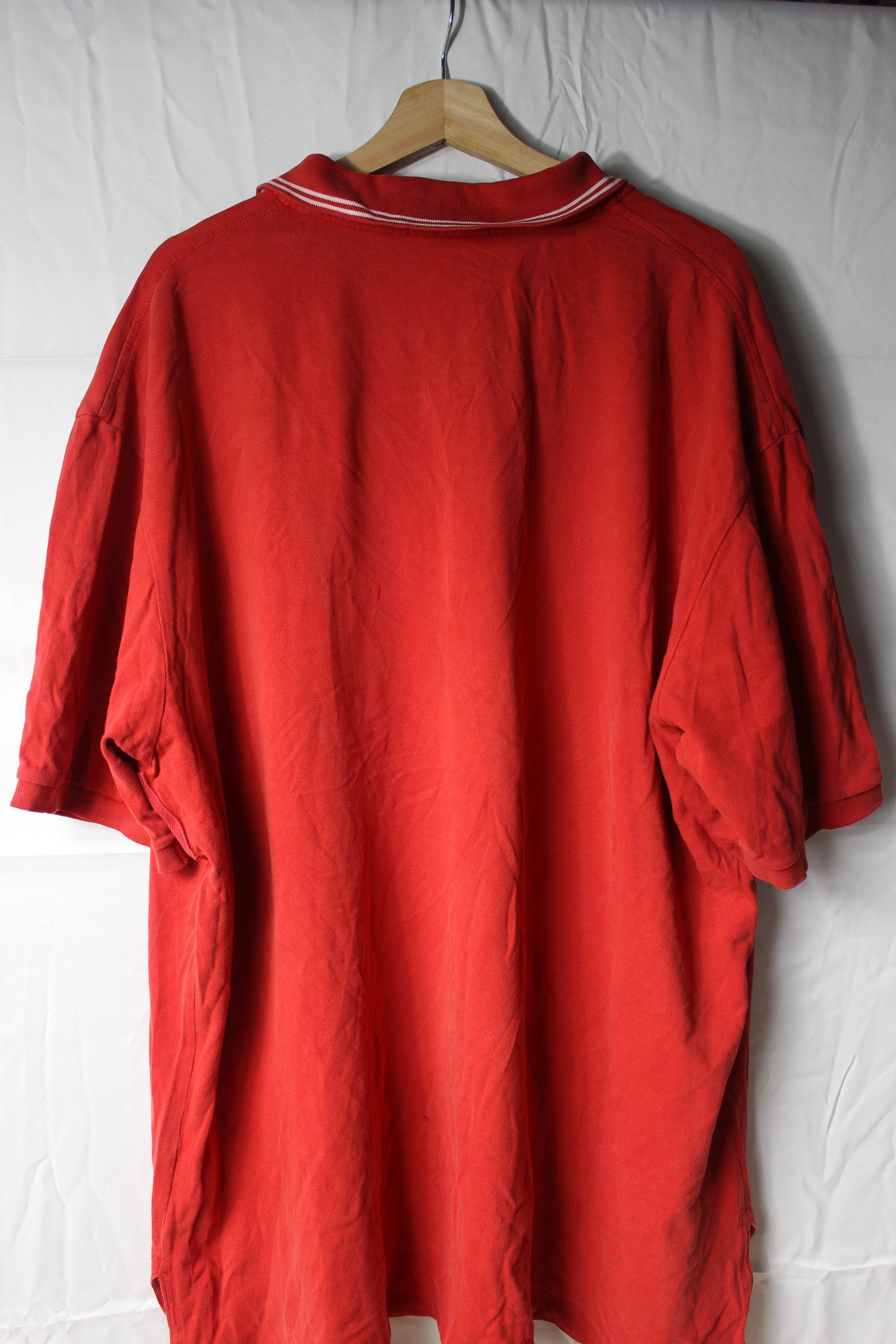 Pre-Loved Polo Ralph Lauren Red Polo Shirt - Size 3XB