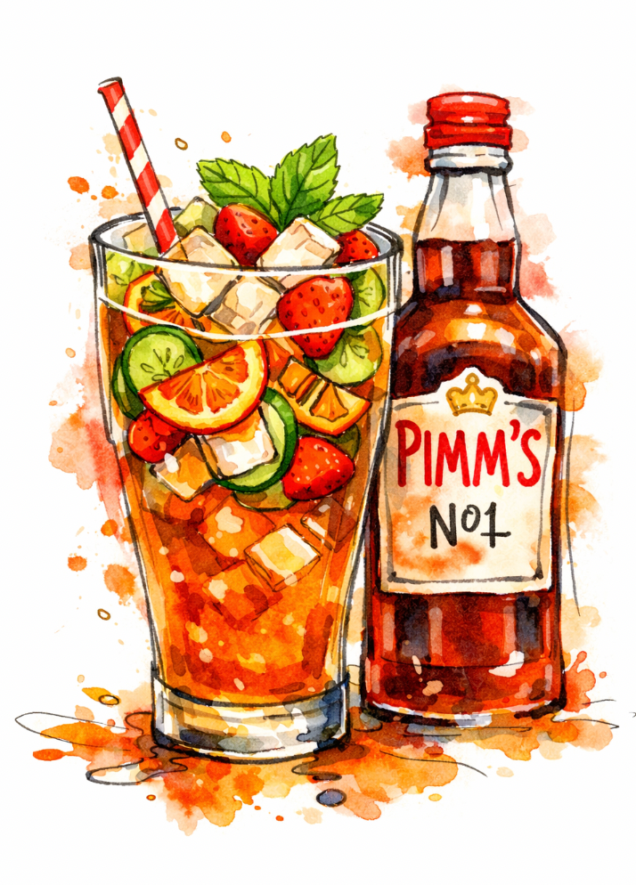 Pimms & Play: How to Drink Pimms with Style