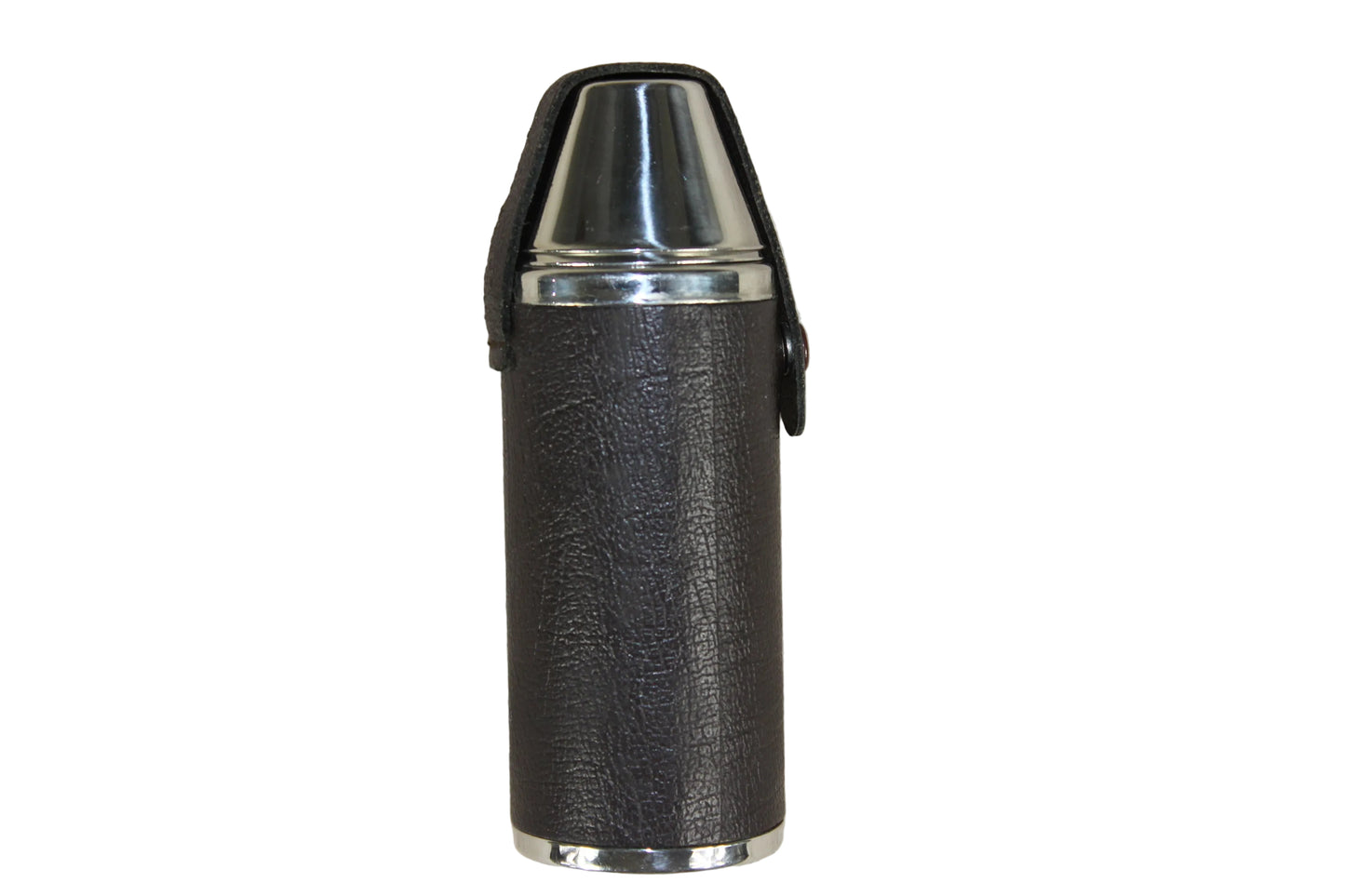 Pre-Loved British-Made Stainless Steel Hip Flask – 8oz