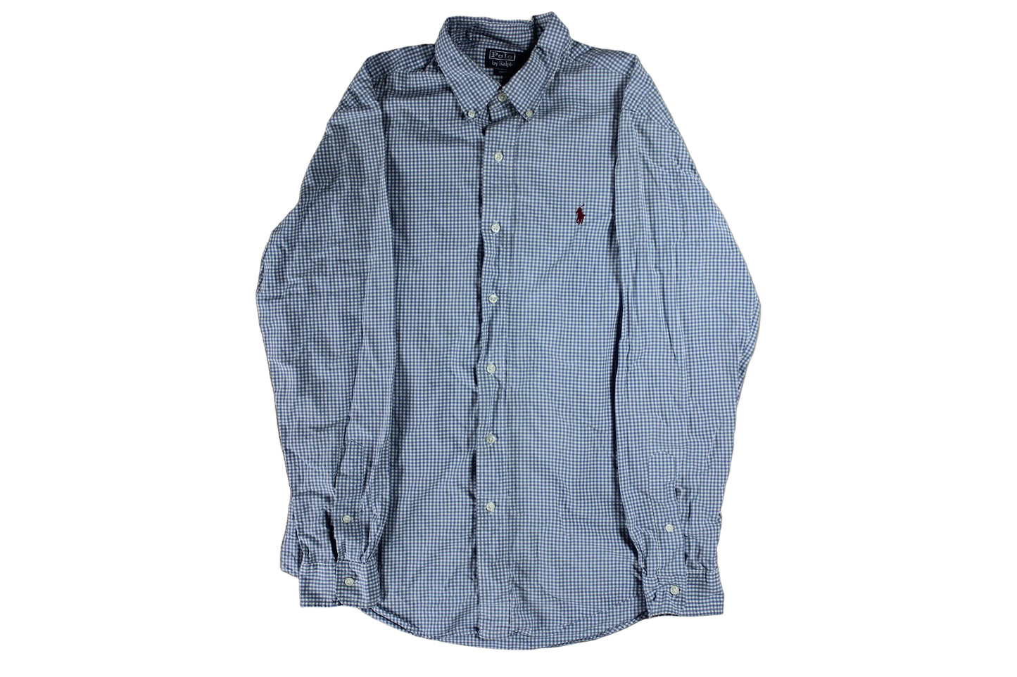 Pre-Loved Polo by Ralph Lauren Ginham Shirt - M