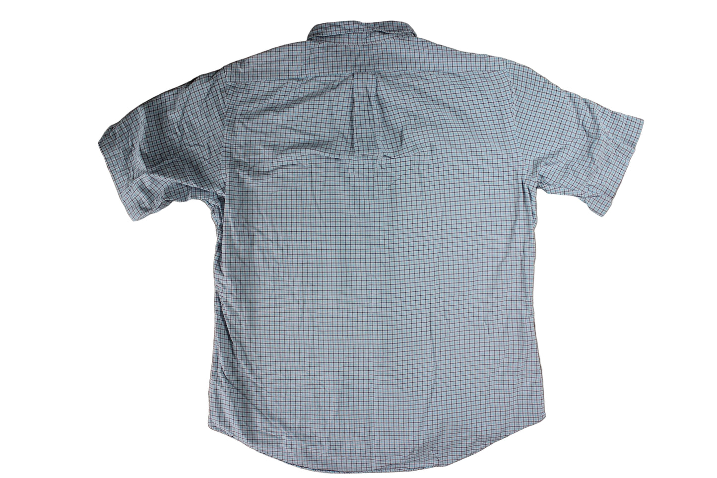 Pre-Loved Polo by Ralph Lauren Checkered Blue Shirt - L