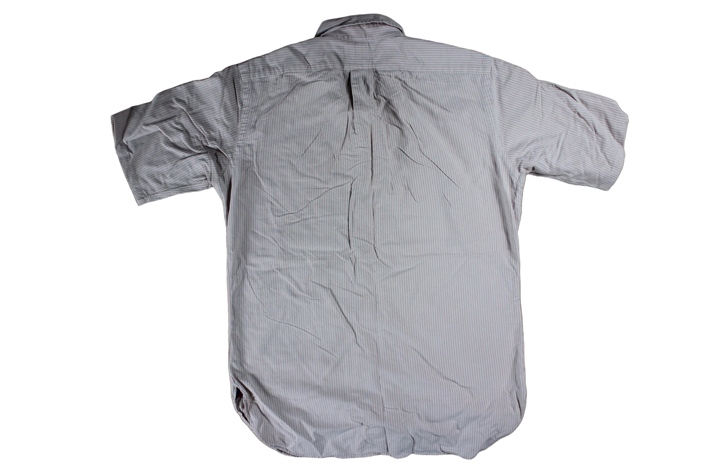 Pre-Loved Polo by Ralph Lauren Stipe Pink Shirt - S