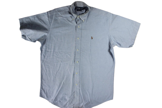 Pre-Loved Ralph Lauren Yarmouth Blue Shirt -S/M