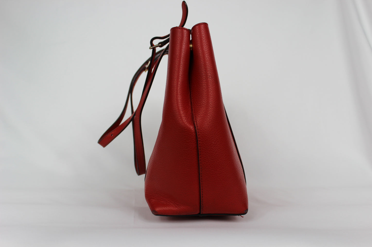 Pre-Loved Mulberry Bayswater Project Tote in Striking Red