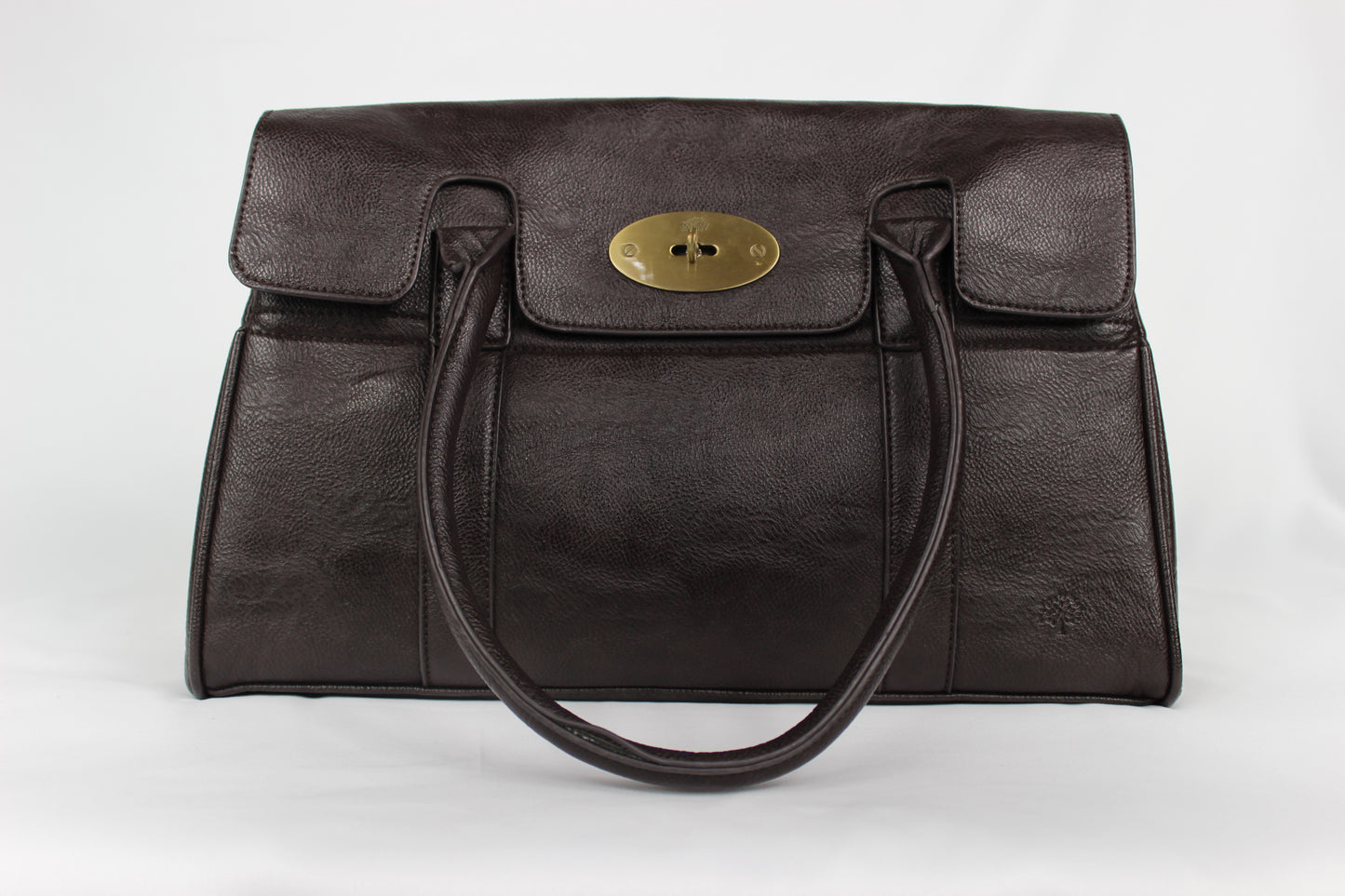 Pre-Loved Mulberry Bayswater Handbag in Dark Brown