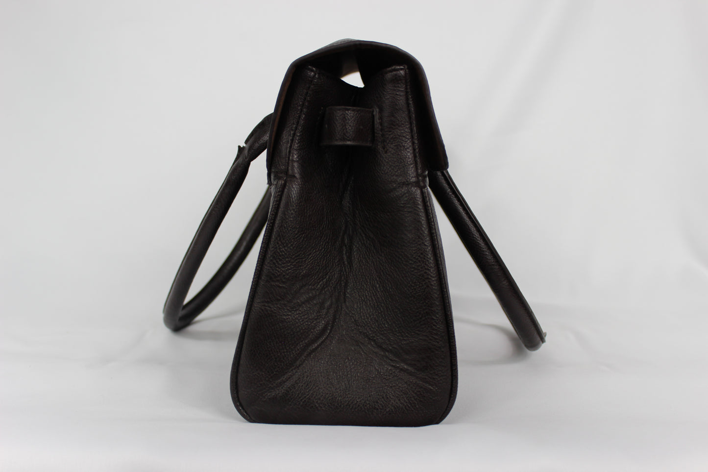 Pre-Loved Mulberry Bayswater Handbag in Dark Brown