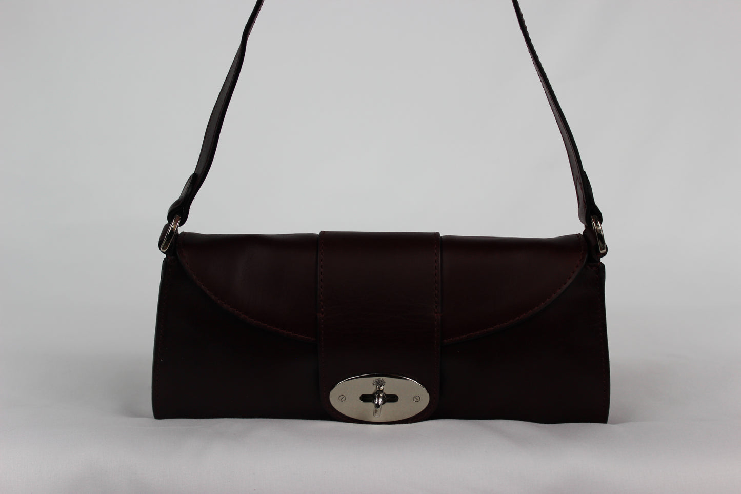Pre-Loved Mulberry Zinnia Handbag in Burgundy