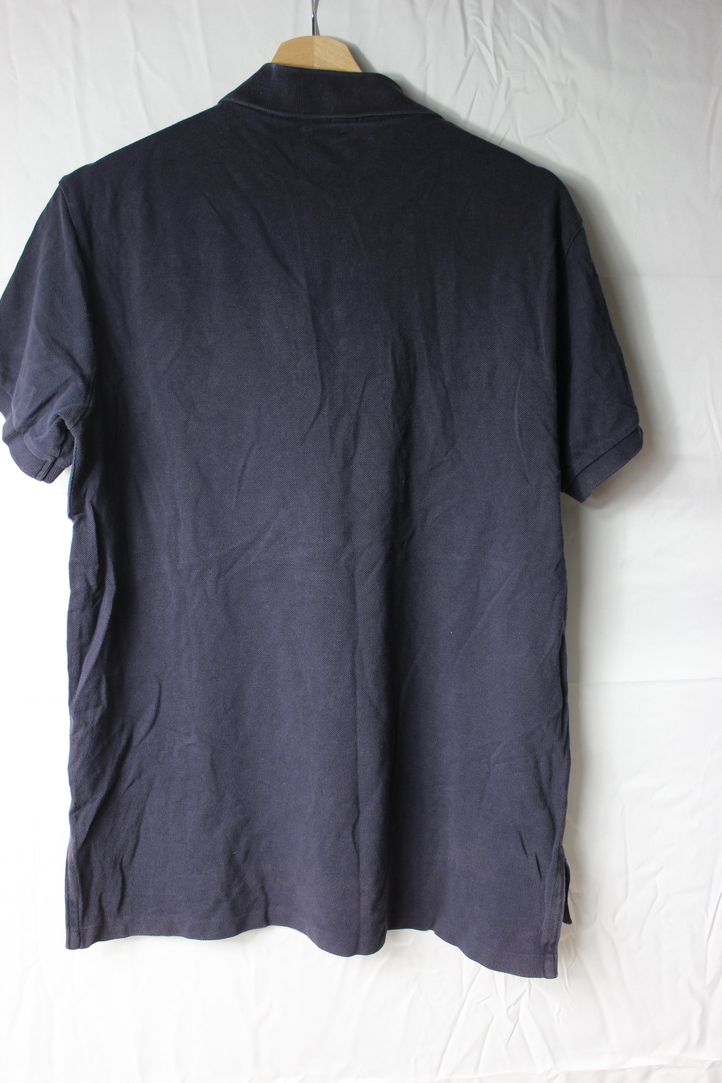 Pre-Loved Polo Ralph Lauren Black Polo Shirt - Size M