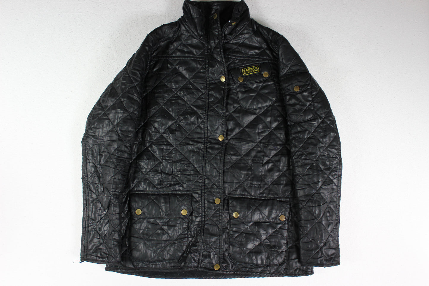 Pre-Loved Barbour International Driving Jacket - Size 12