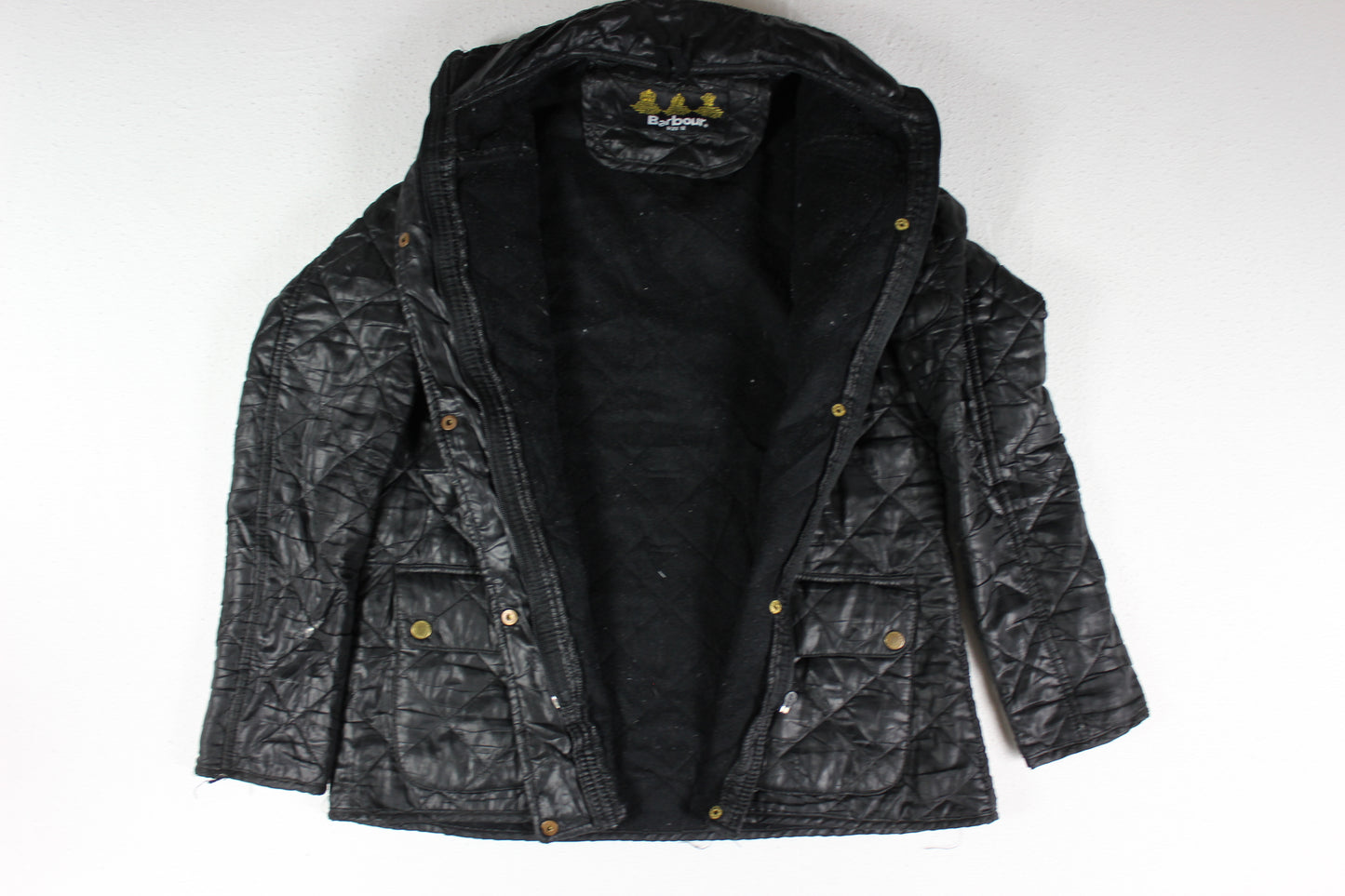 Pre-Loved Barbour International Driving Jacket - Size 12