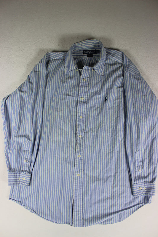 Pre-Loved Ralph Lauren Striped Shirt - XXL