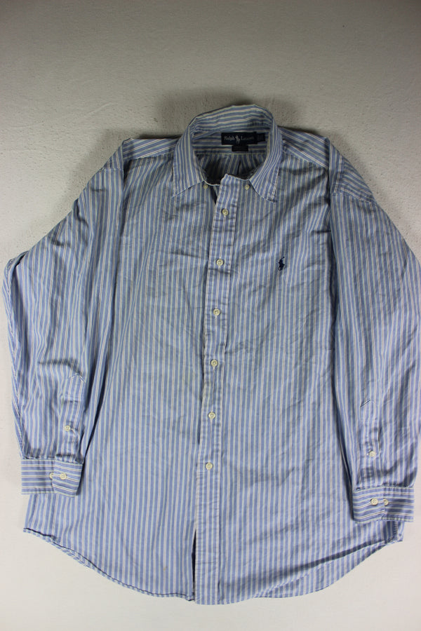 Pre-Loved Ralph Lauren Striped Shirt - XXL