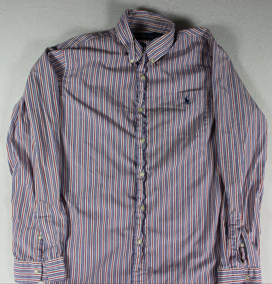 Pre-Loved Ralph Lauren Striped Shirt - LG