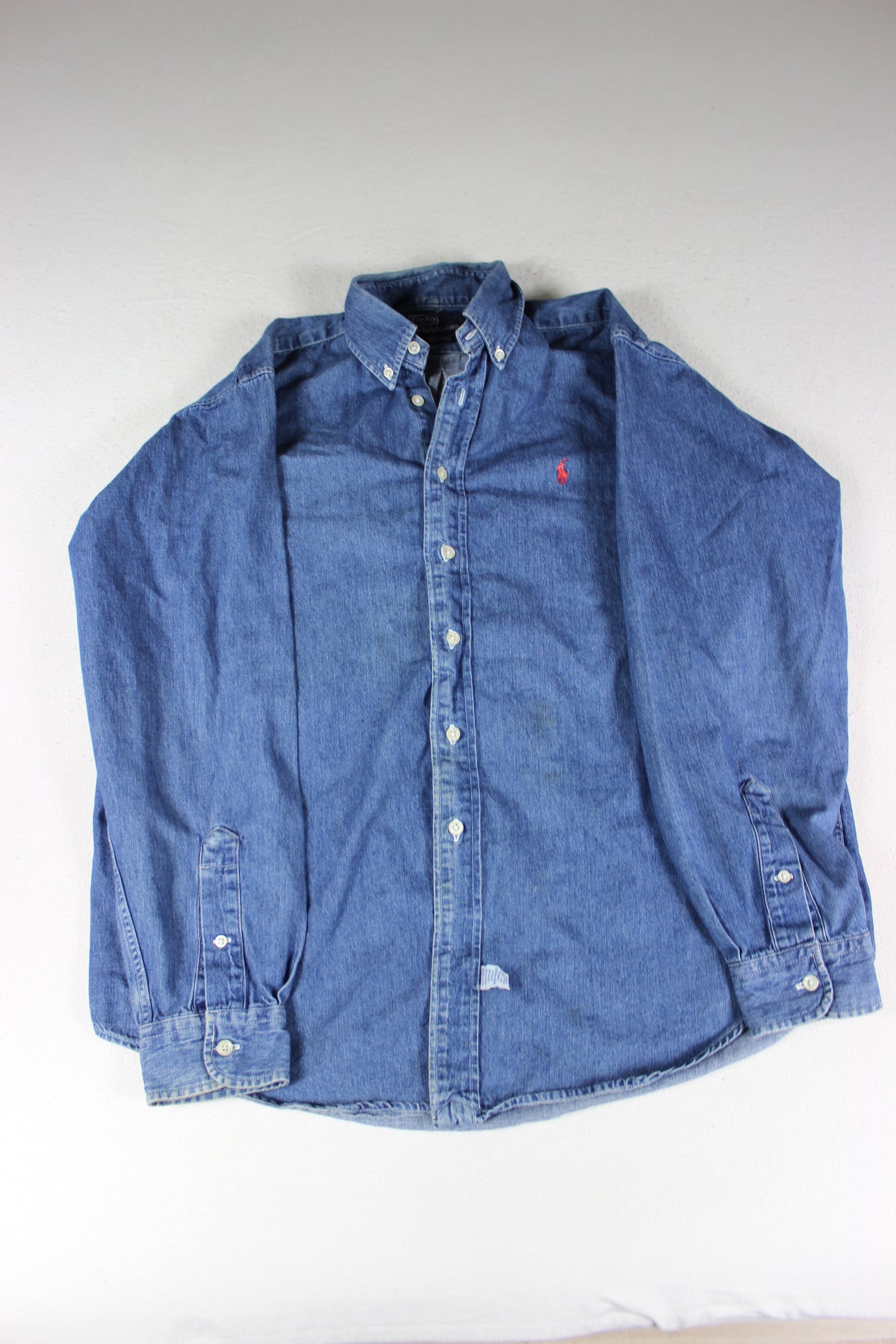 Pre-Loved Polo Ralph Lauren Denim Shirt - L